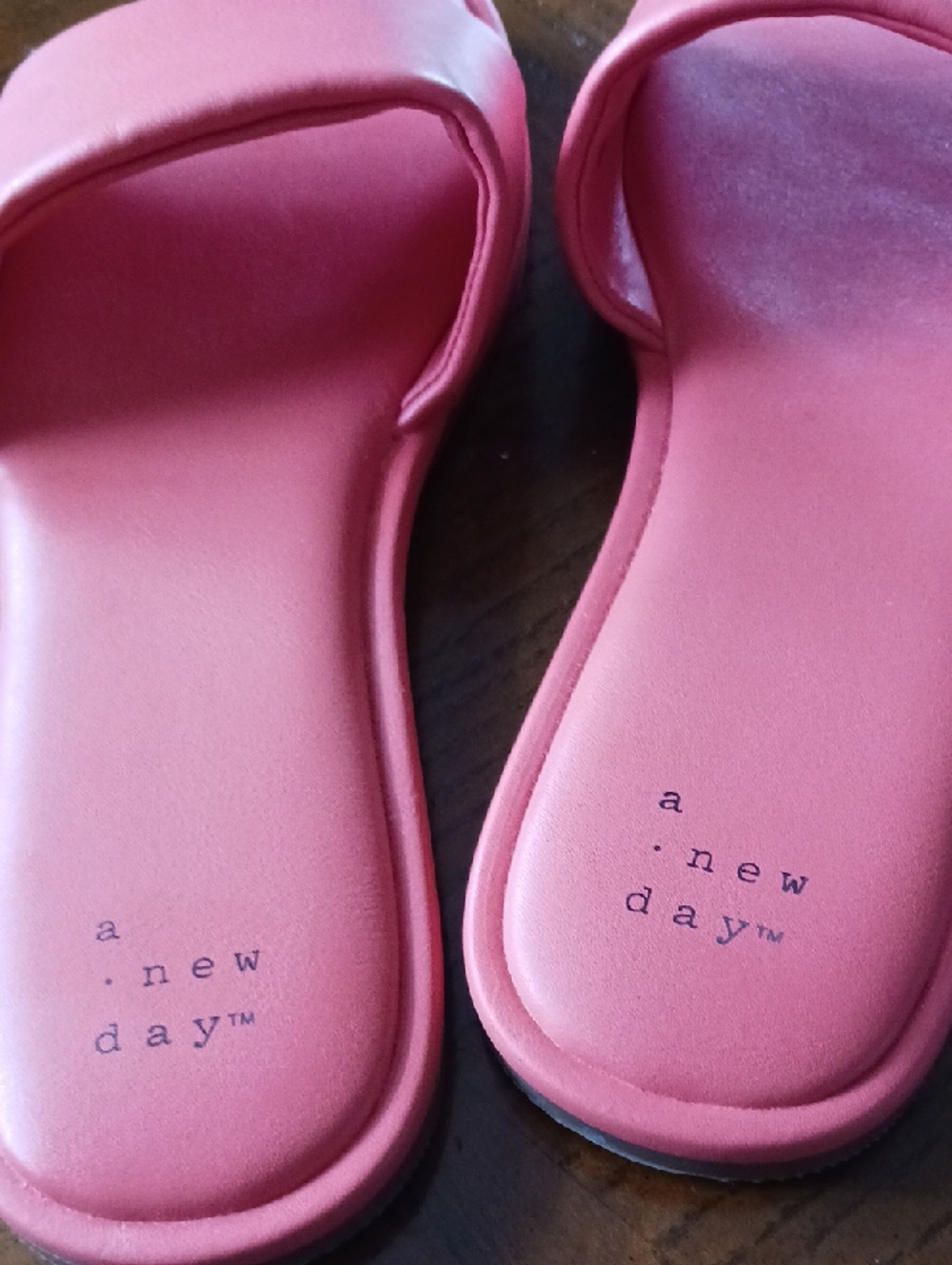 a new day Orange Slide Sandals - Picture 4 of 5